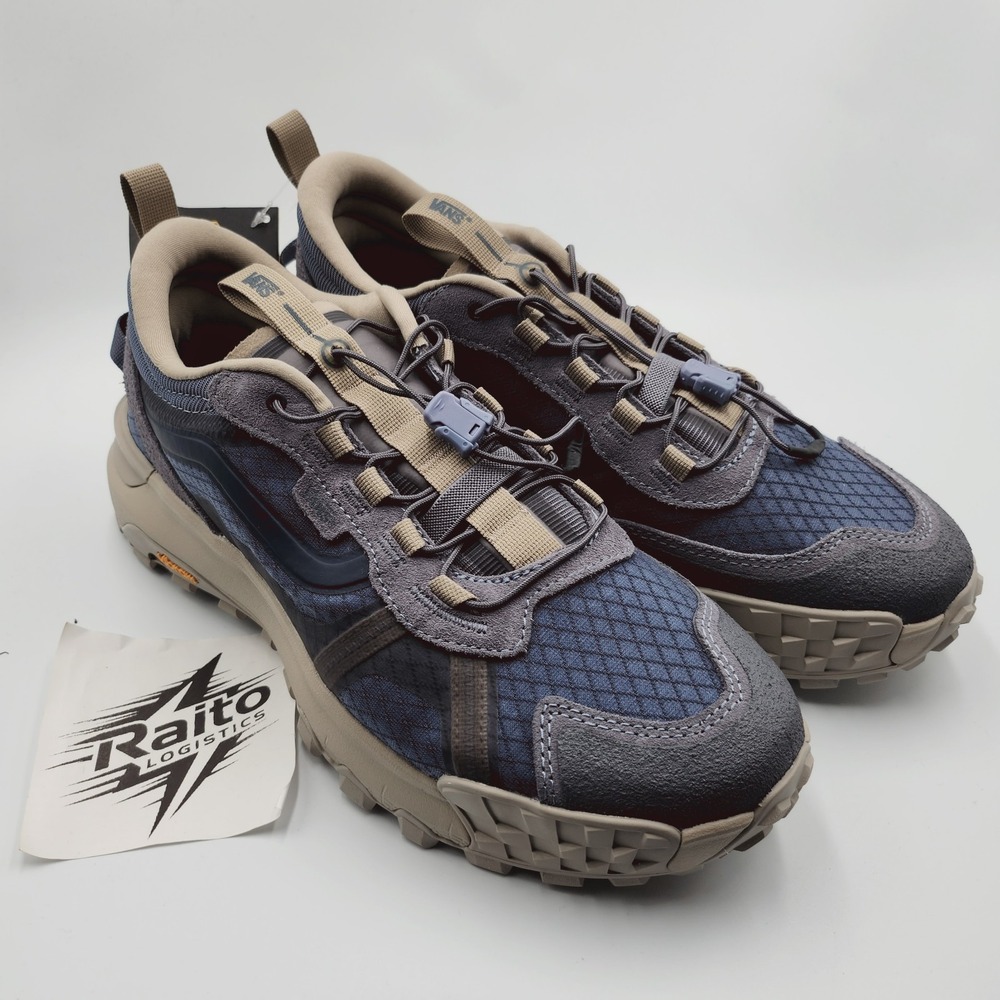 Mens Size 10 Vans Sneakers Crosspath XC Bungee Laces Steel Shadow Gray 500601